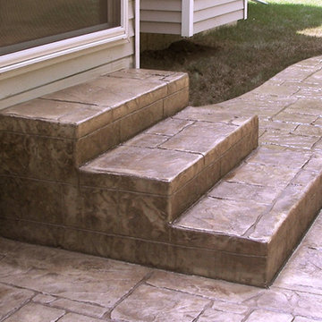 Colored and Stamped Concrete