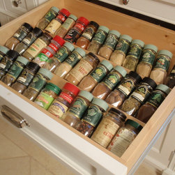 Spice Drawer - Spice Jars And Spice Racks