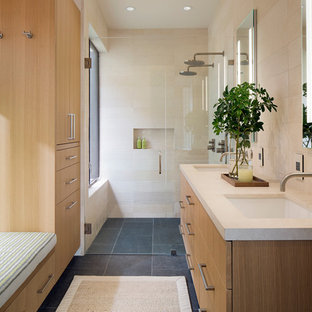 75 Beautiful Bathroom With Limestone Countertops Pictures Ideas