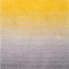 Hand-Tufted Ombre Shag Rug, Yellow, 4'x6'