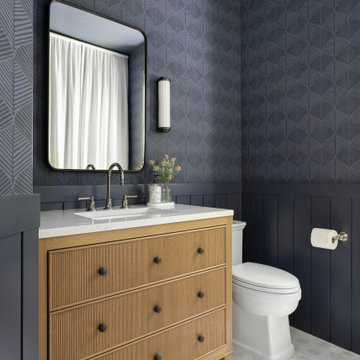 75 Wainscoting Powder Room - March, 2025