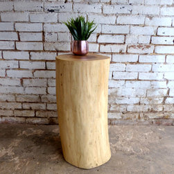 Maple log end tables - Side Tables And End Tables