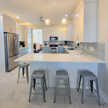 Peaceful and spacious kitchen