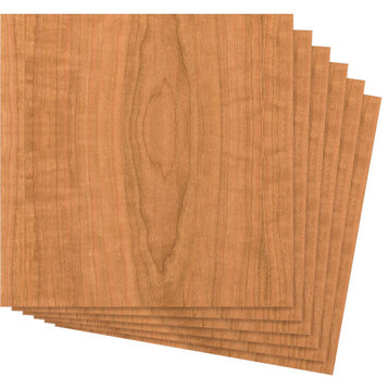 23 .75"Wx23 .75"Hx.25"T Wood Hobby Boards, Cherry, 6-Pack
