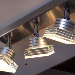 Clarity Trio LED Ceiling Light - Outdoor Flush Ceiling Lights