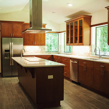 Lake House Kitchen Living Room