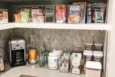 Trendy kitchen photo in Denver
