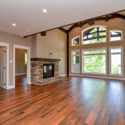 Large Rustic Home - Beech Toffee 1850 - Hardwood Flooring