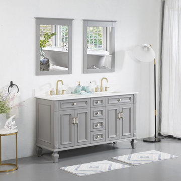 Bathroom Vanity with Mirror/Mirror Cabinet
