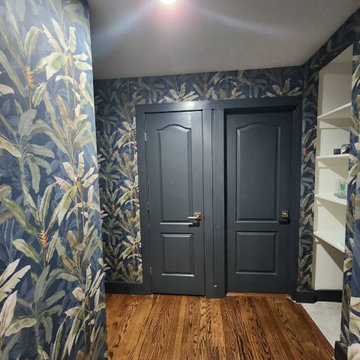 Wallpaper installation Hallway in San Marcos
