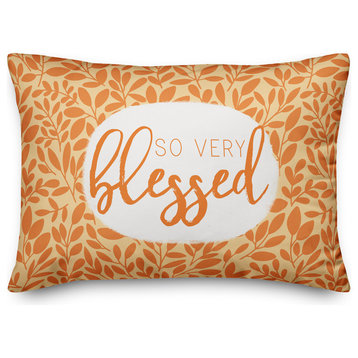 So Very Blessed 14"x20" Throw Pillow
