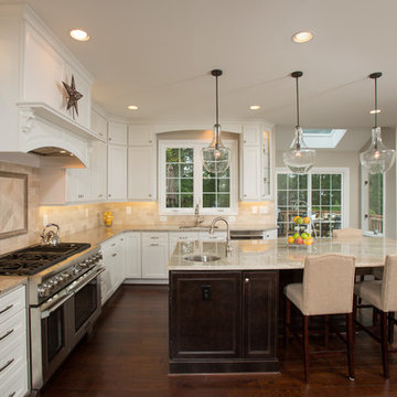 Focal Point of Family Gatherings, a Great Kitchen Remodel in Potomac Falls