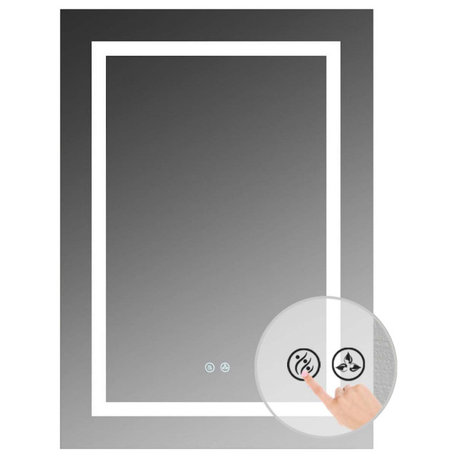 LED Medicine Cabinet With Defogger, 24/L