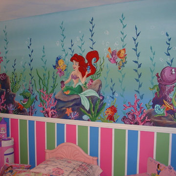 The Little Mermaid Mural