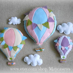 Hot Air BALLOON Decor - Nursery Decor
