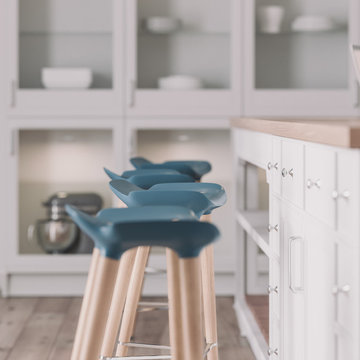 White Kitchen CGI