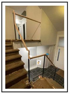 New railing install- not loving it