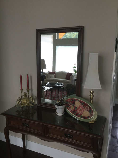 What is the best mirror and picture placement?