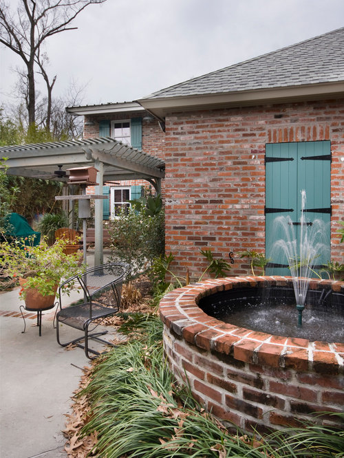Brick Fountain Houzz