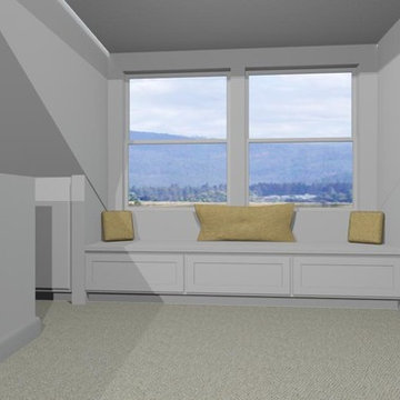 Dormer Room with New Loft