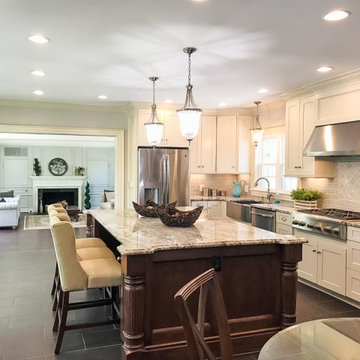 English Country Colonial Restoration/ Remodel