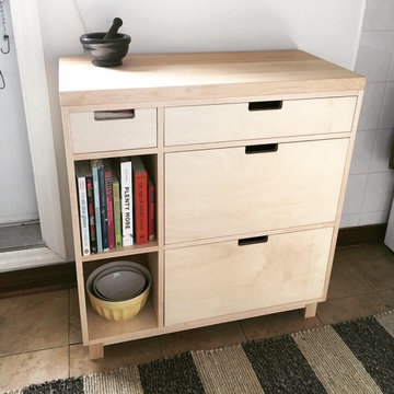 Butcher's Block Cabinet
