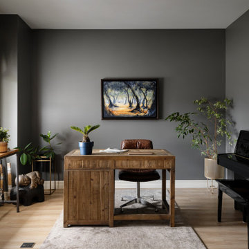 Modern Bohemian Main Floor Transformation