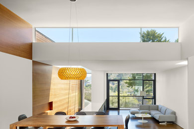 Contemporary dining room in San Francisco.