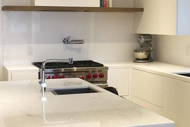 Minimalist kitchen photo in Toronto