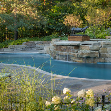 Sliding into Summer - Custom Concrete Slide & Pool