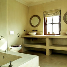 rustic bathroom
