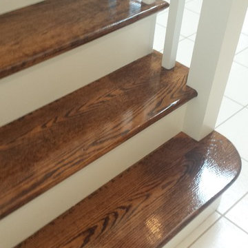 Stairway refinish