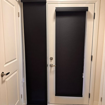 Black Roller Shades