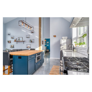 Henrietta Residence - Contemporary - Kitchen - New York - by 9x30 ...