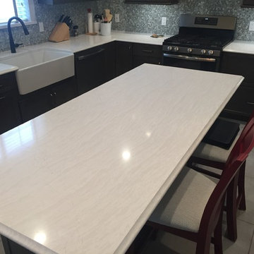 Modern Red Kitchen