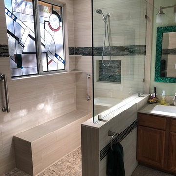 Curbless Shower Remodel