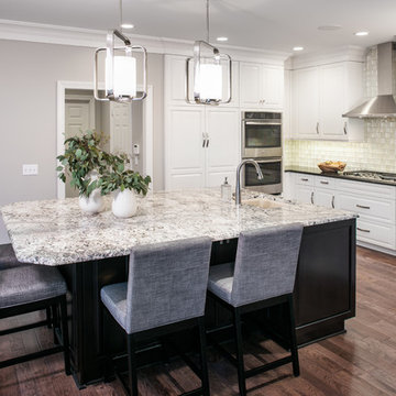 West Omaha Open Concept Kitchen-Living Room Remodel