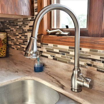 North Liberty, IN. Haas Signature Collection. Country Style Oak Kitchen
