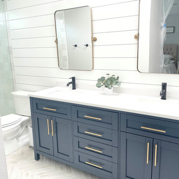 California Casual Master Bathroom Remodel