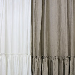 Linen Shower Curtains - 74x96 - Shower Curtains