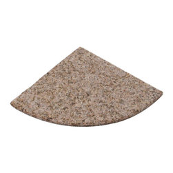 Empress Gold Granite Corner Shelf 8 inches - Products