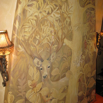 Stunning Trompe L' oeil Murals
