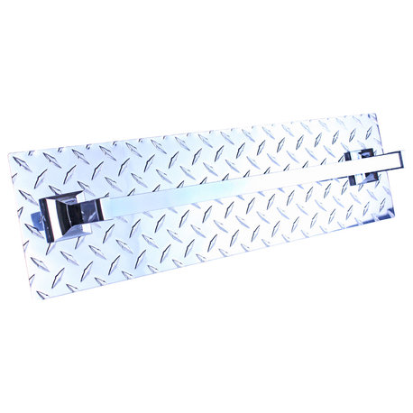 Diamond Plate Towel Bar