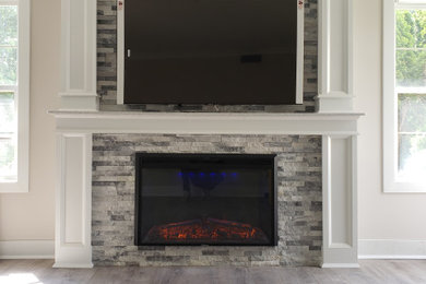 Fire place wall