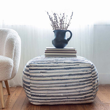 Bohemian Large Jean Pouf