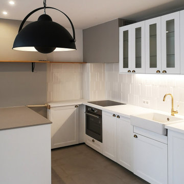 APPARTEMENT PARISIEN CHIC- Rénovation complète