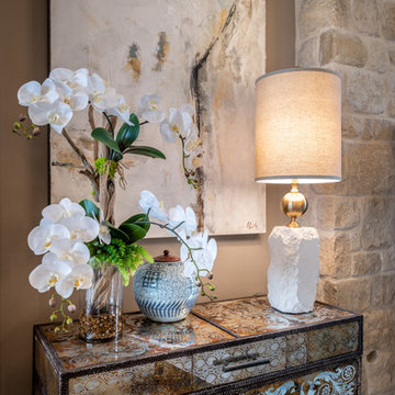 Sugar Land Transitional Chateau With Relaxed Rustic Charm