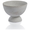 Carballo Textured Ceramic Footed Bowl