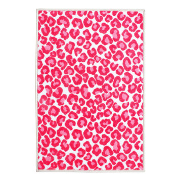 Cheetah Hang Loose Area Rug for Dining Room, Made In India - 8' x 20'