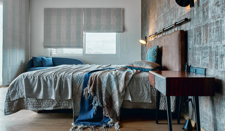How to Make Over Your Bedroom With One Wall of Colour